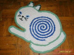 手编地垫视频,跟随视频轻松掌握编织技巧