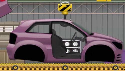 组装小汽车的视频,跟随视频学习小汽车制造工艺